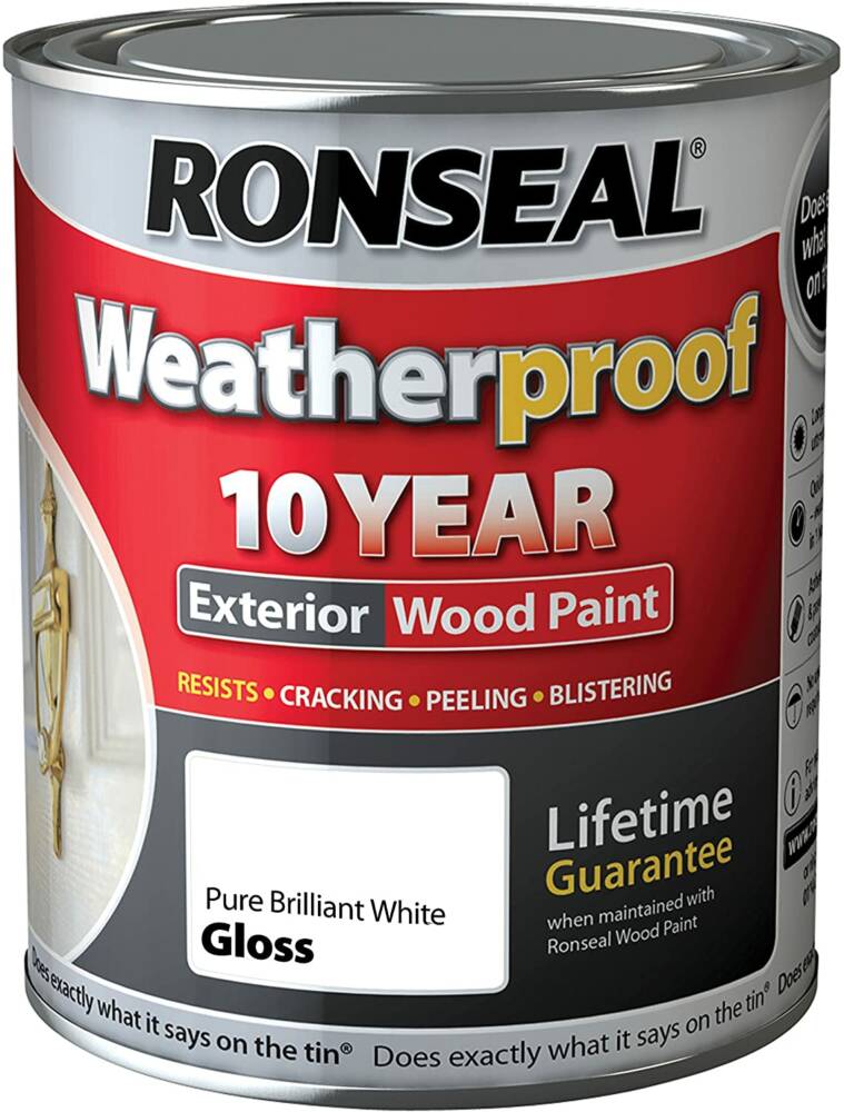 Ronseal 10 Year Weatherproof Wood Paint