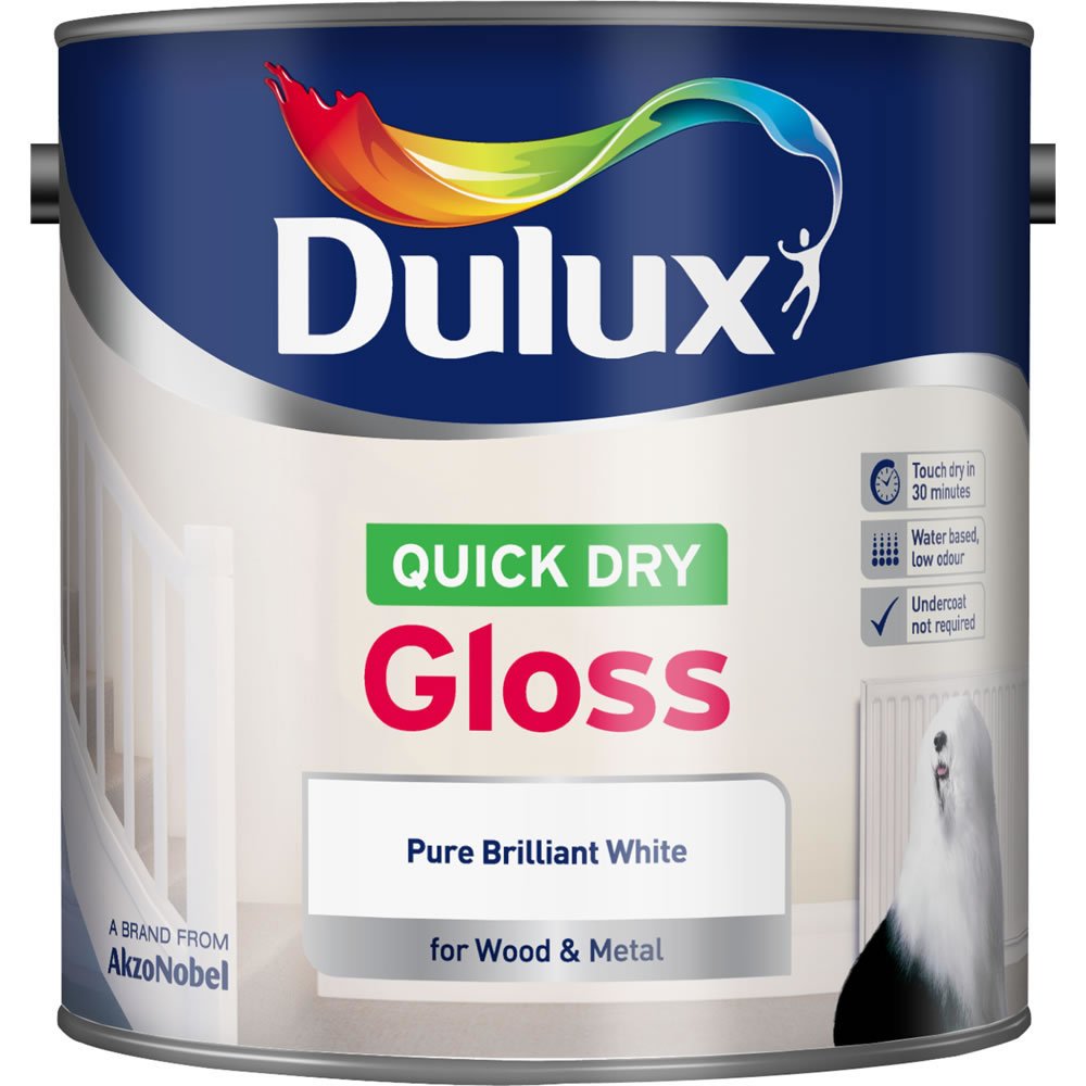 Delux Quick Dry Gloss Paint for Wood and Metal