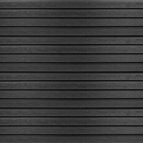 Midnight Black Composite Slatted Cladding Board