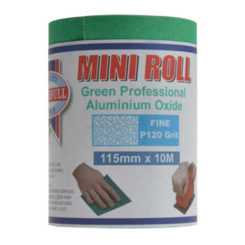 Alox Paper Roll Green 115mm X 10M 120G