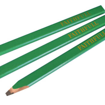Carpenters Pencils (3) Green - Hard