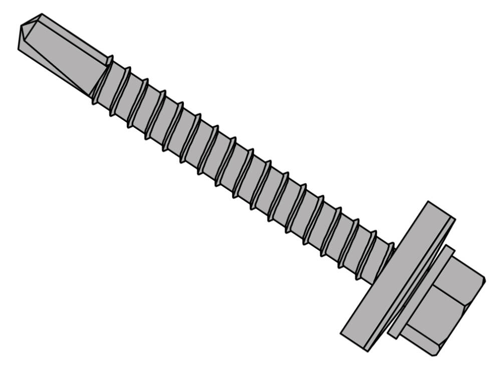 Roofing to steel No3 Washer