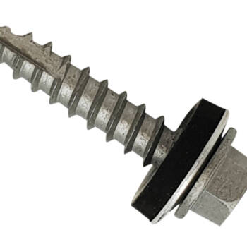 Techfast Hex/Epdm16/Gash 6.3 X 80mm Bx100