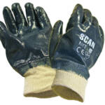Nitrile Knitwrist H-Duty Gloves