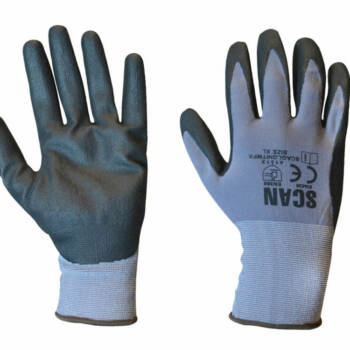 Microfoam Nitrile Coated Gloves Sz 9
